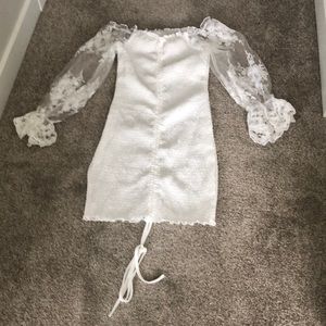 ⭐️3 for 30$⭐️ Rouched Bardot Dress